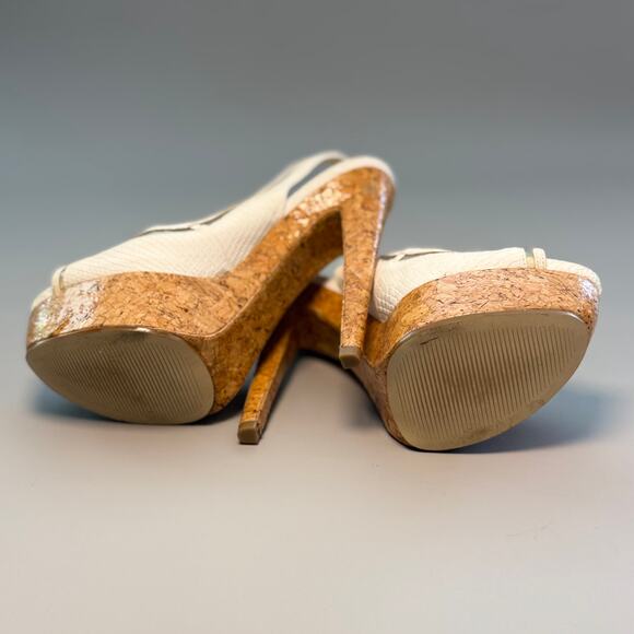 Enzo Angiolini Women Amure Slingback Platform Heels - Picture 3 of 6